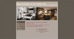 Desktop Screenshot of dellshouseofkitchens.com