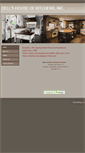 Mobile Screenshot of dellshouseofkitchens.com